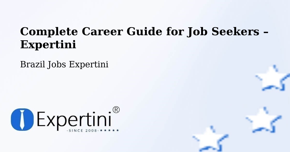Career Guide for Job Seekers – Cuitegi - Cuitegi, Brazil Jobs Expertini